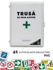 PACHET SMART - TRUSA SANITARA FIXA + STINGATOR P6 + 41 AUTOCOLANTE PVC